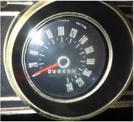 66 Shelby metric km/h speedometer tacho