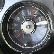 67 Shelby km/h metric speedometer tacho